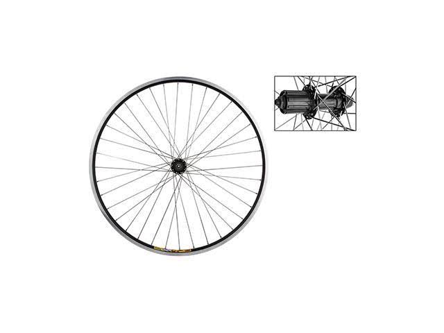 Wheel Master Wheel Rear 700c Weinmann Zac19 Black MSW 36 Alloy 8S Cass Black SS2.0SL