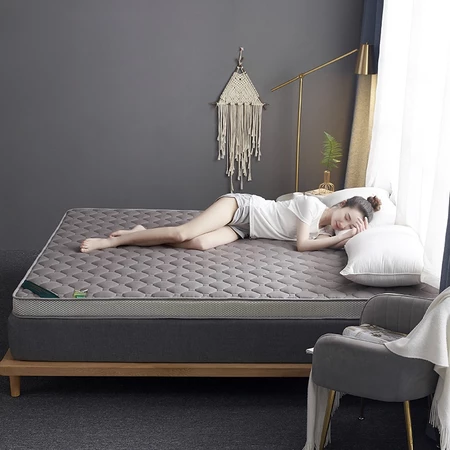 Latex Mattress 9CM Single/ Queen/King Tatami Foldable Mattress Thick Mattress Topper