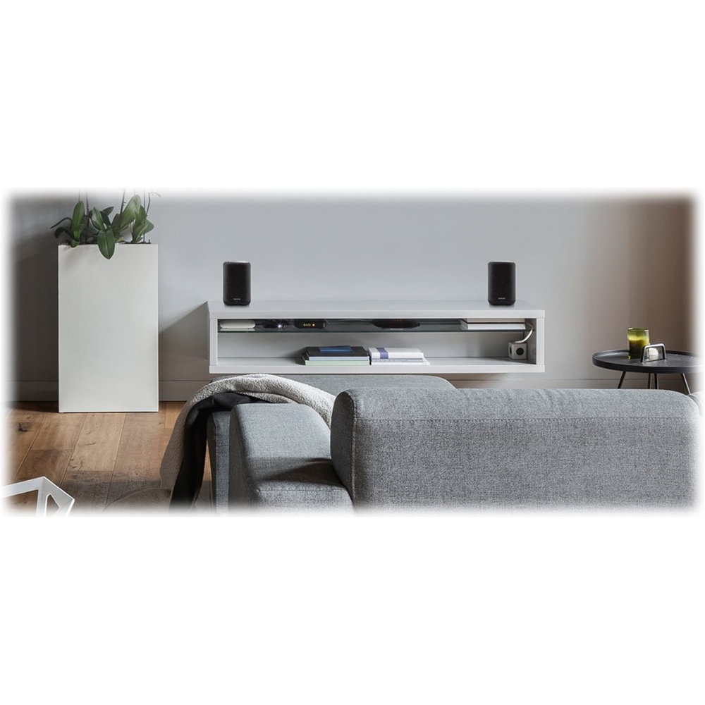 Denon - Home 150 Wireless Speaker with HEOS Built-in AirPlay 2 and Bluetooth - Black