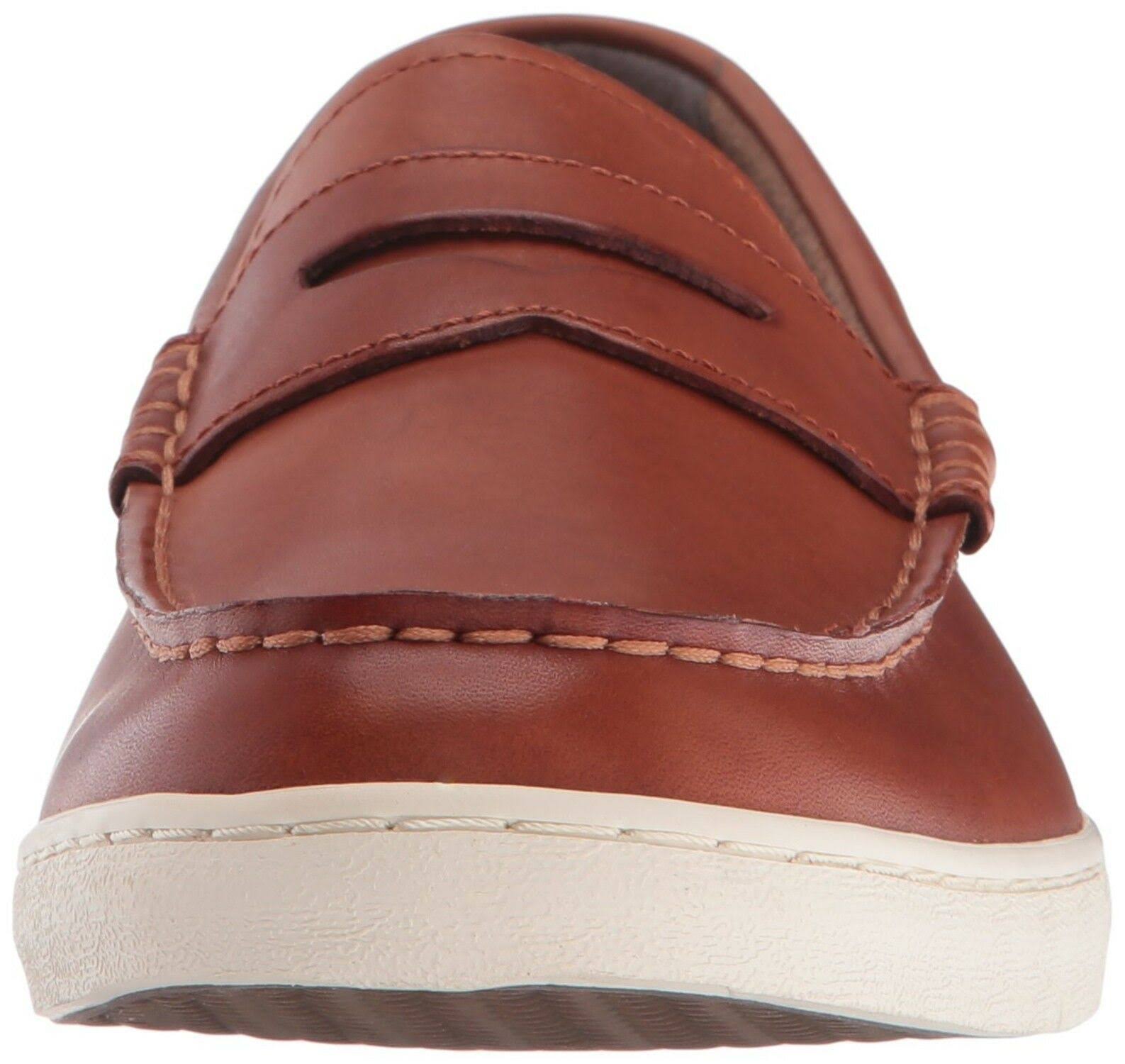 Cole Haan Men&s Pinch Hand-Stained Weekender - British Tan
