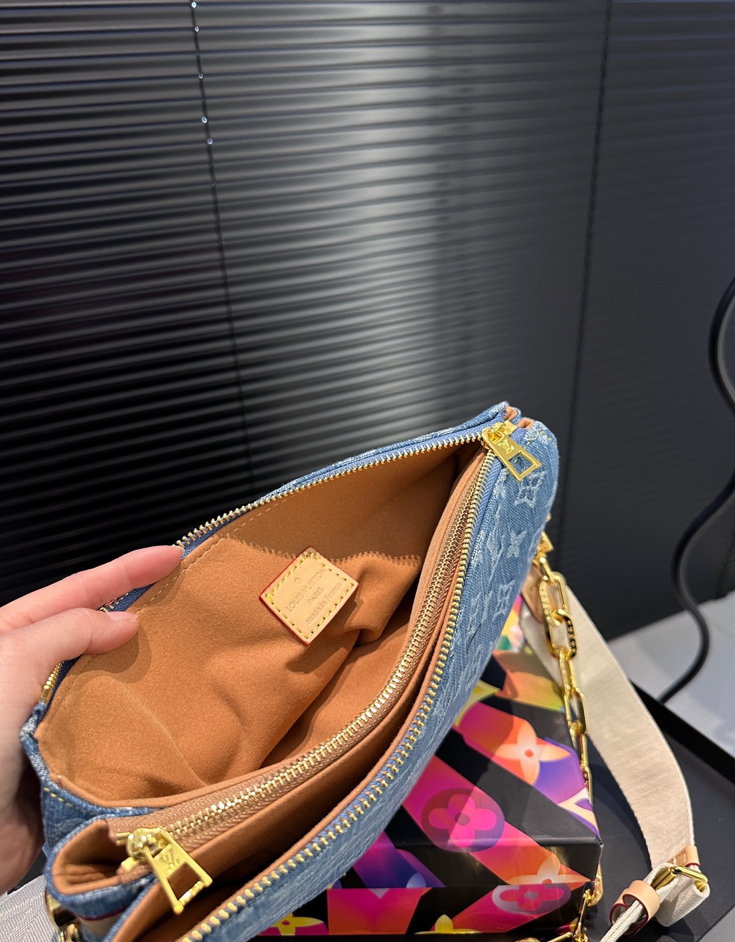 Louis Vuitton Coussin Pm Bag Denim Blue 26Cm M24564