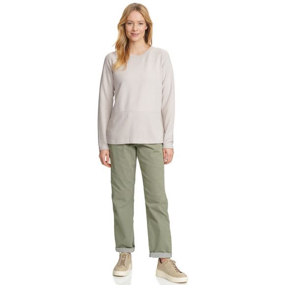Gina Benotti Damen Langarmshirt in strukturierter Qualität