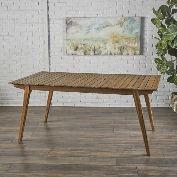 Acacia Wood Dining Table