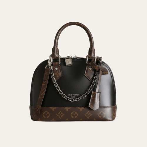 Louis Vuitton Alma BB Monogram Black 9.4 Inches