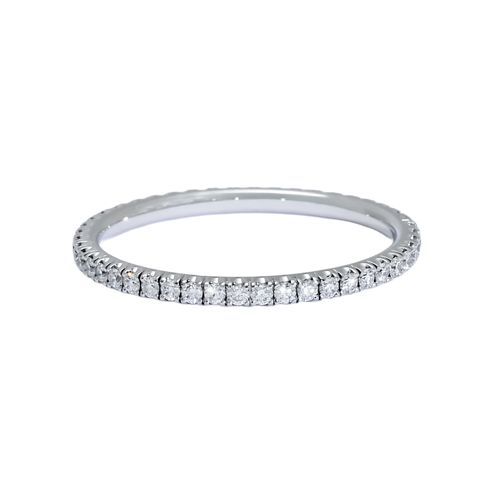 Cartier Ethancel Do Wedding Ring 18K White Gold Diamond B4210400