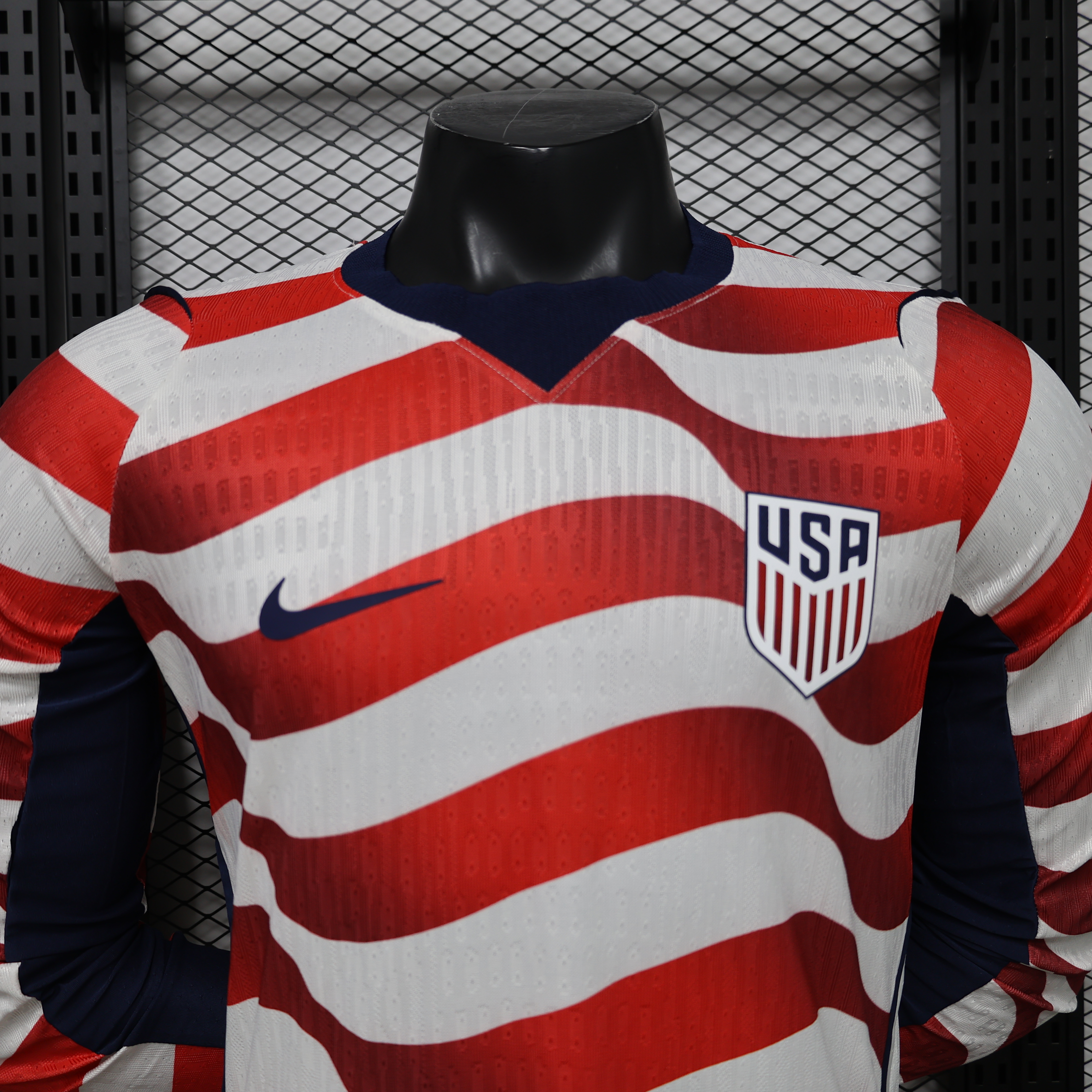 Player Version USMNT 2026 Match Home USA Long Sleeves S-XXL