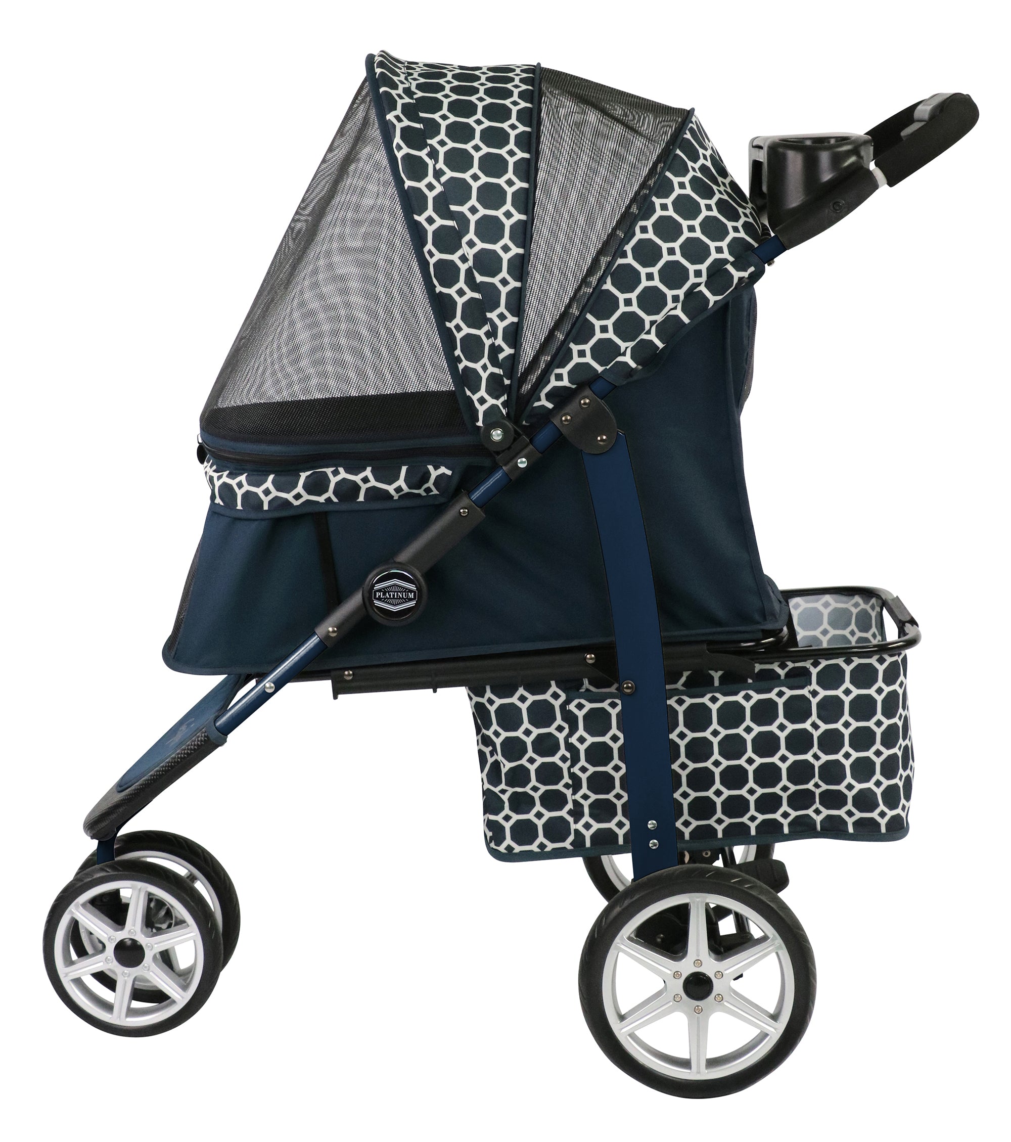 Gen7Pets Monaco Pet Stroller, Dress Blues