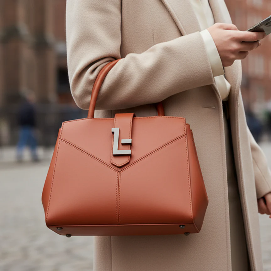 Terracotta Panel Bag