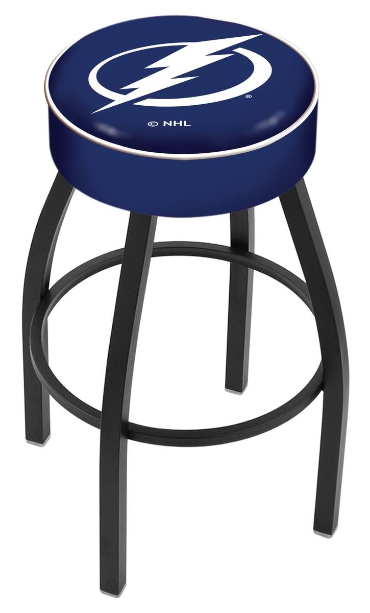 Holland Bar Stool Tampa Bay Lightning 30 inch L8B1 Black Bar Stool