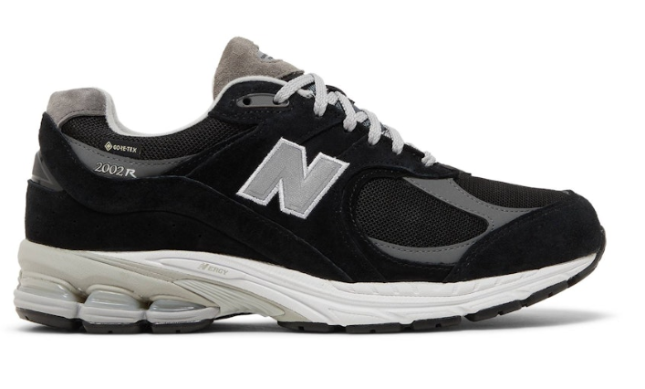 New Balance 2002R Gore-Tex Black Castlerock M2002RXD Casual Running Shoes
