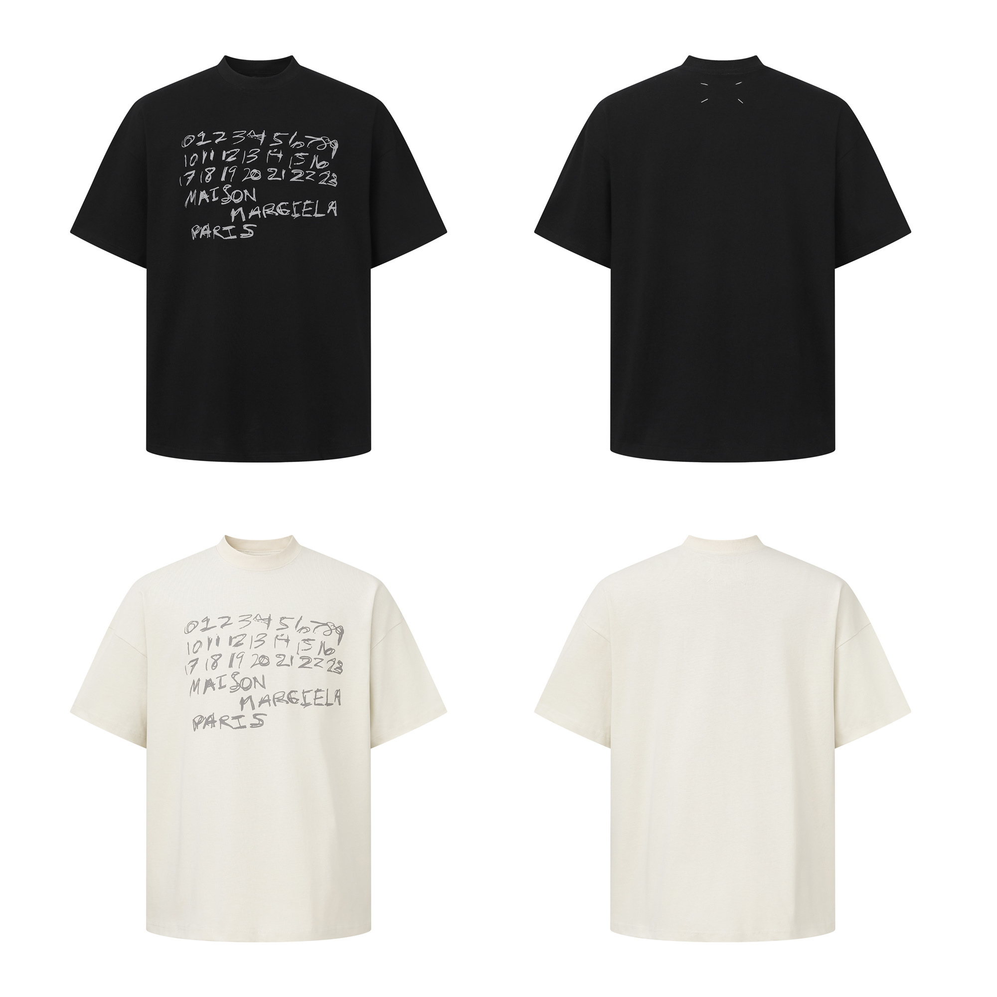 お洒落グラフィックデザイン2026春夏 Maison Margiela  MM6 Tシャツ マルジェラ  コピー