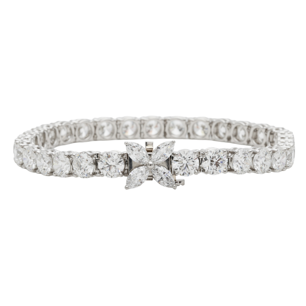 Tiffany & Co. Victoria Bracelet Platinum Diamond