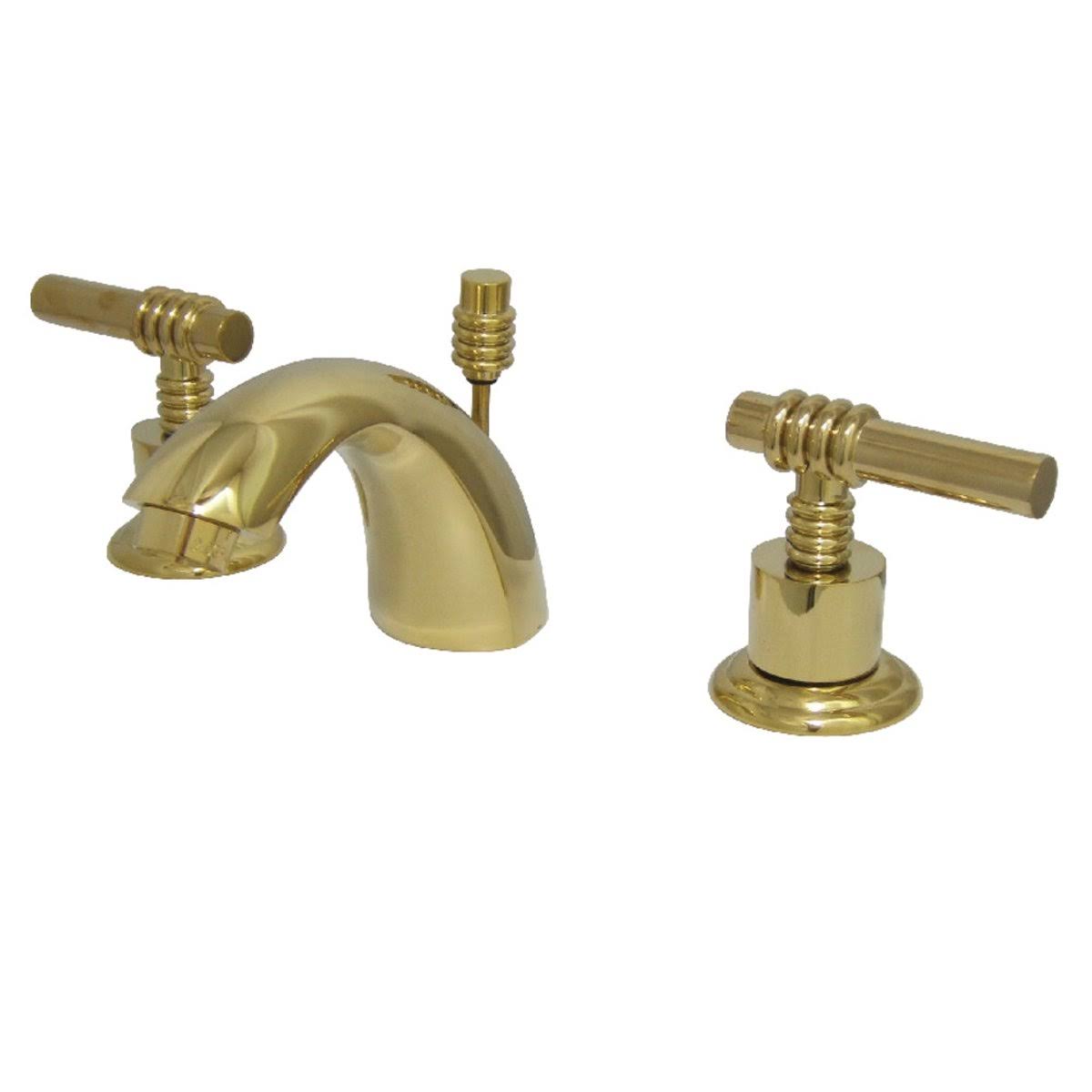 Kingston Brass KS2951ML Mini-Widespread Bathroom Faucet, Polished Chrome