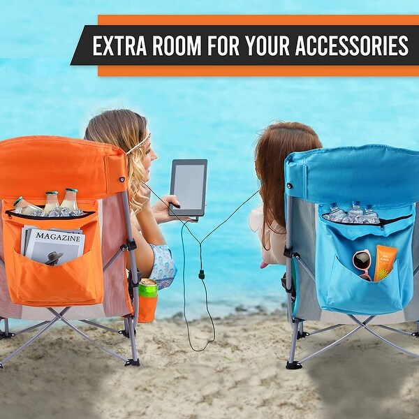 High Back Folding Beach Chair