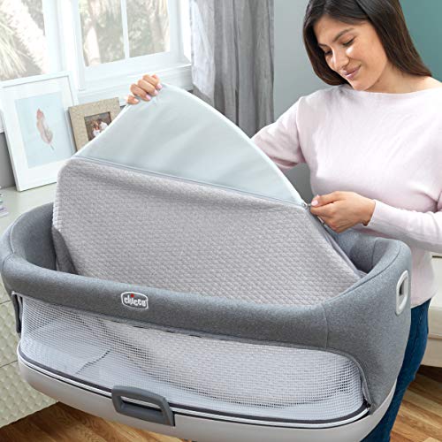 Chicco Close to You 3-in-1 Bedside Bassinet - Heather Grey | Grey
