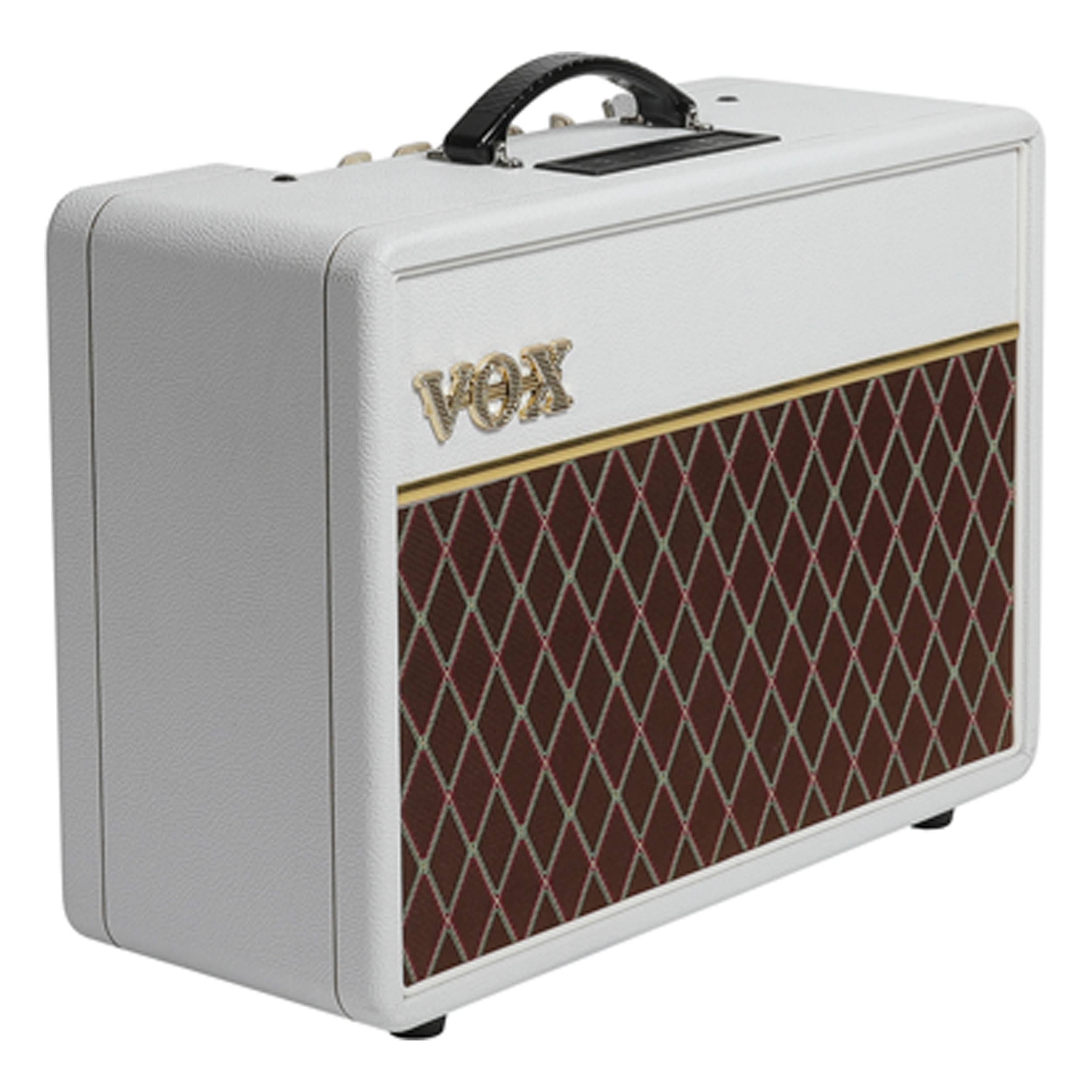 Vox AC10C1 Limited Edition Guitar Combo Amplifier, White Bronco