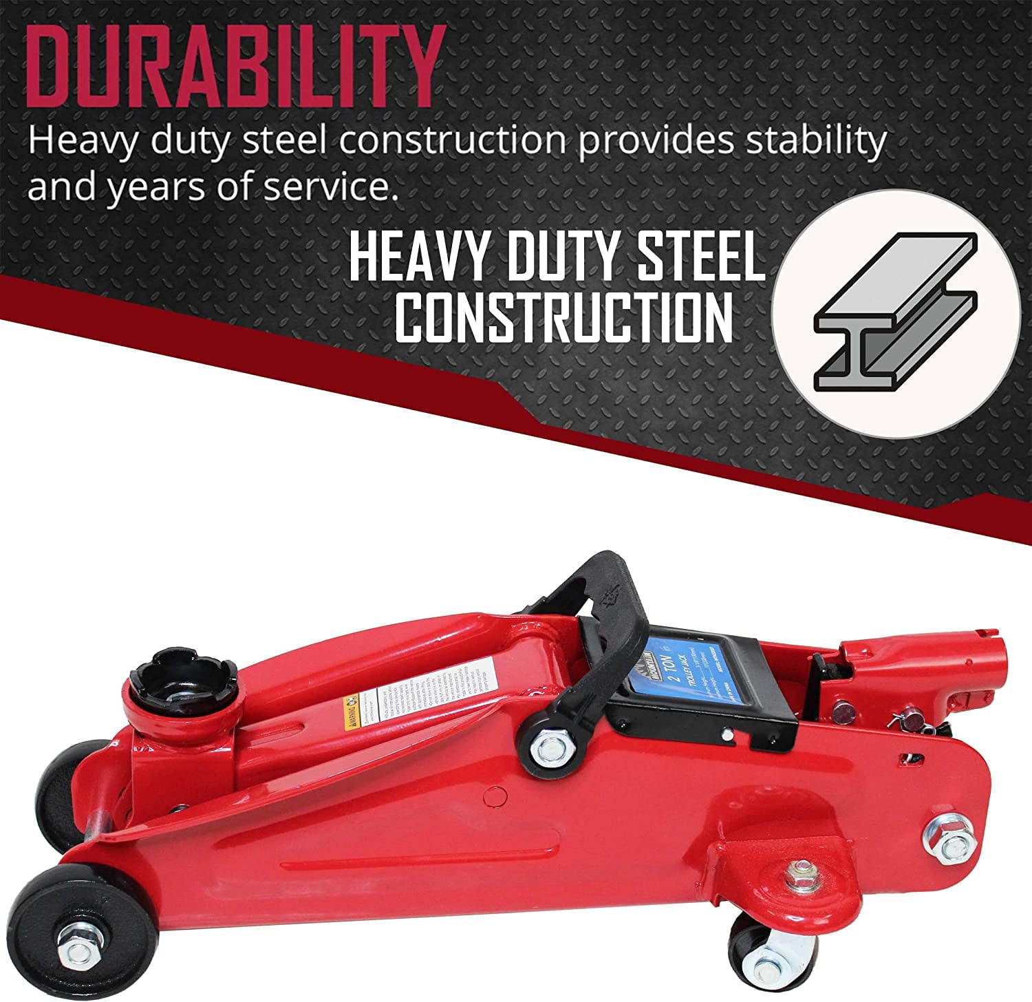 Mountain MTN22007 2 Ton Trolley Jack