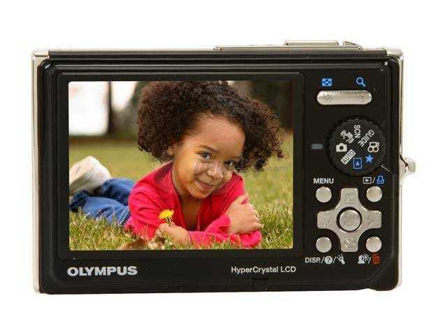 Olympus Stylus 1050SW 10.1MP Digital Camera with 3X Optical Zoom Black