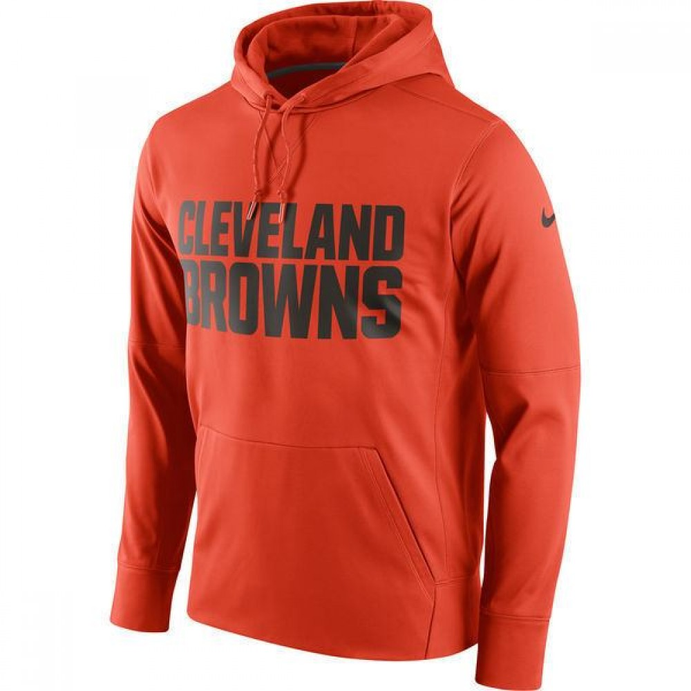 Men's Cleveland Browns Club Therma NFL Pullover Hoodie