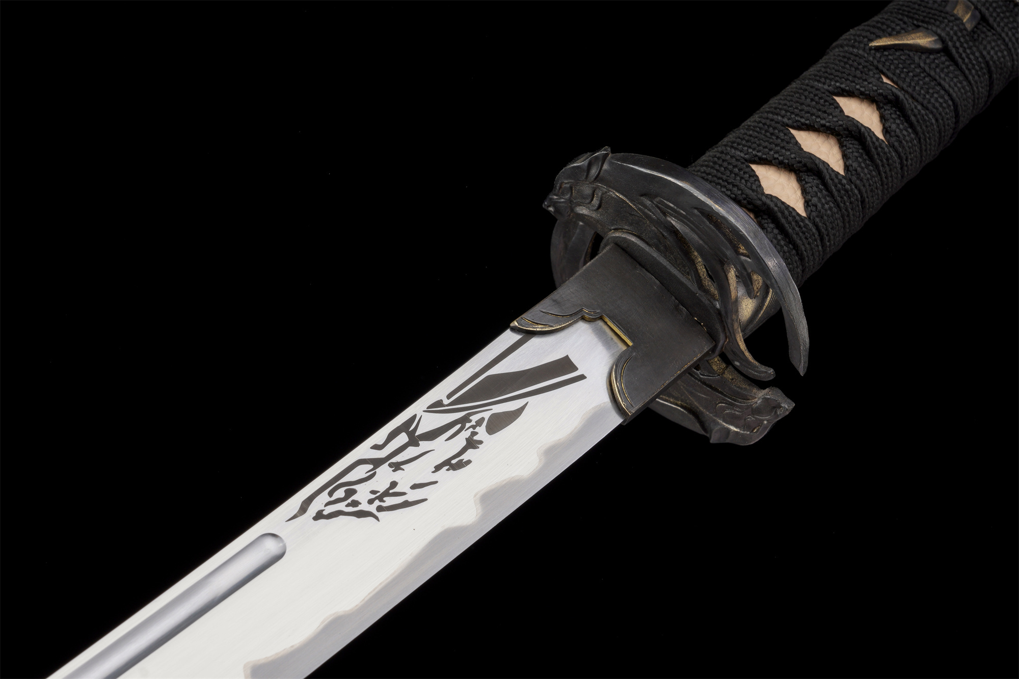 Ghost of Yotei Katana – Wolf Blade, Manganese Steel, Full Tang