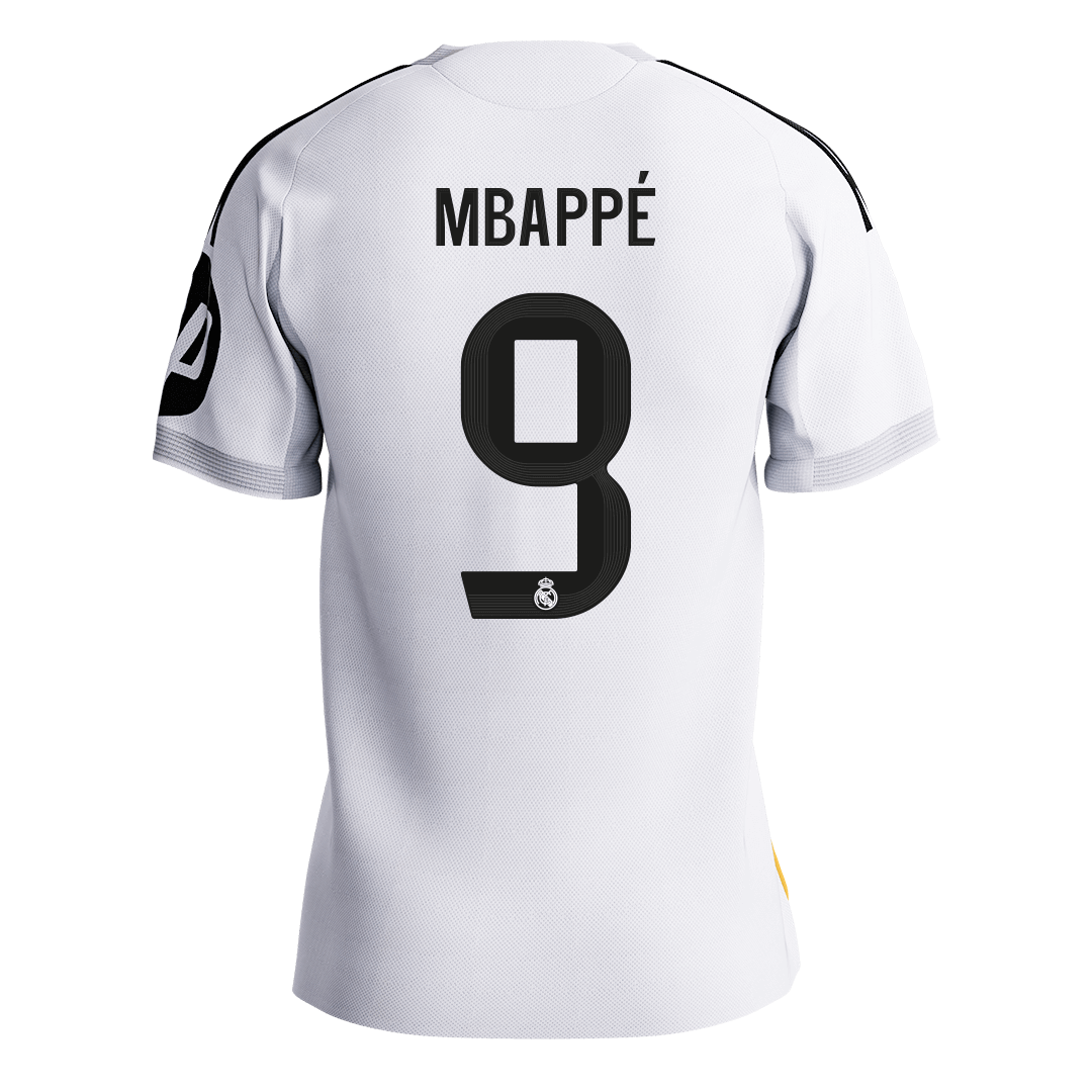 MBAPPÉ #9 Real Madrid Home Player Version Jersey 2025/26