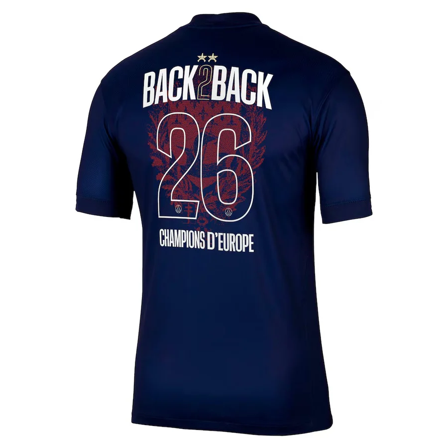 PSG Paris Saint Germain maillot foot domicile 2 étoiles 2025 2026€14.99