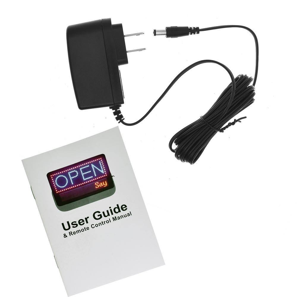 Alpine 497-10 LED Open Progammable Sign