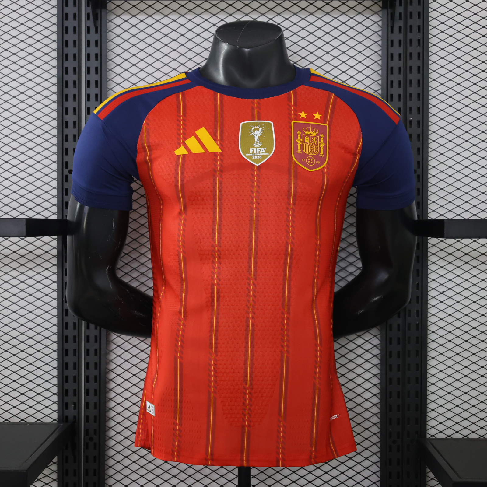 2026 Spanish Player Edition Champion 2-star home jersey