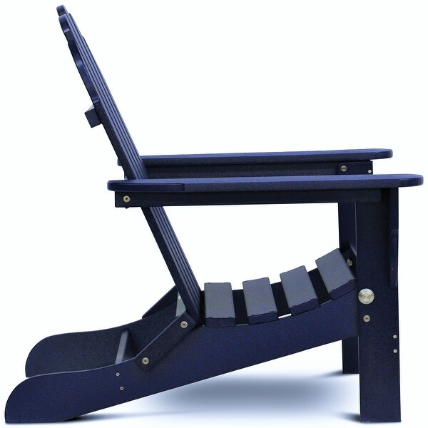 Nelson Recycled Plastic Folding Adirondack Chair by Havenside Home
