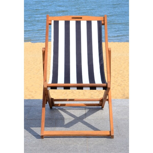 SAFAVIEH Outdoor Living Loren Foldable Sling Chair