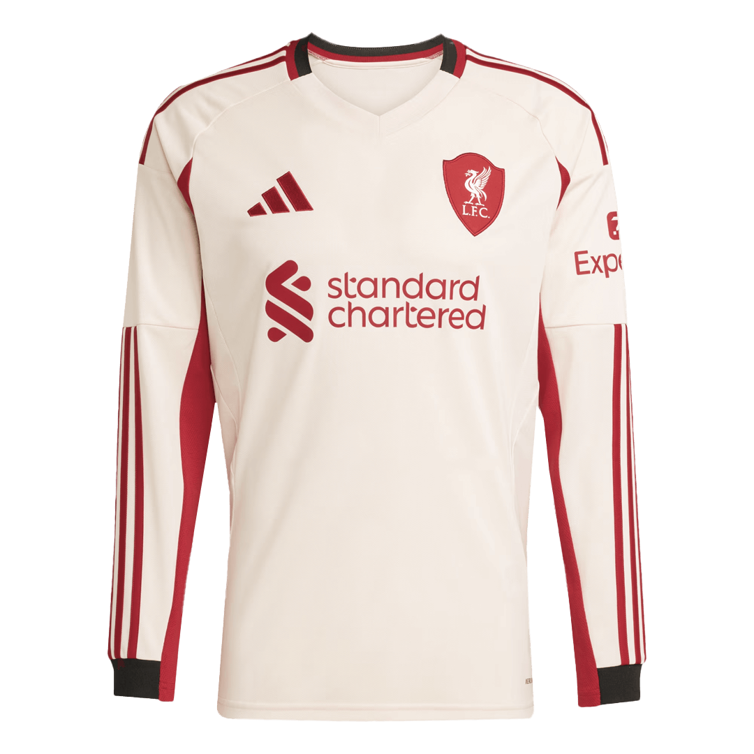 Liverpool Away Long Sleeve Jersey 2025/26