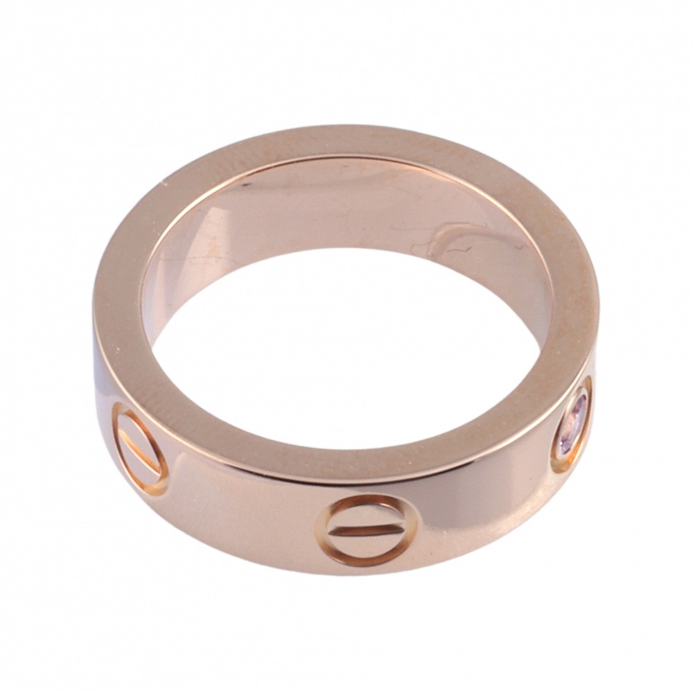 Cartier Love Ring 18K Rose Gold B4064400