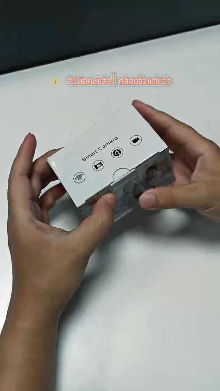 กล้องวงจรปิด WiFi กล้องบ้านขนาดเล็ก HD ภาพคมชัด กล้องเฝ้าดูบ้าน รองรับTF‑card 128GB