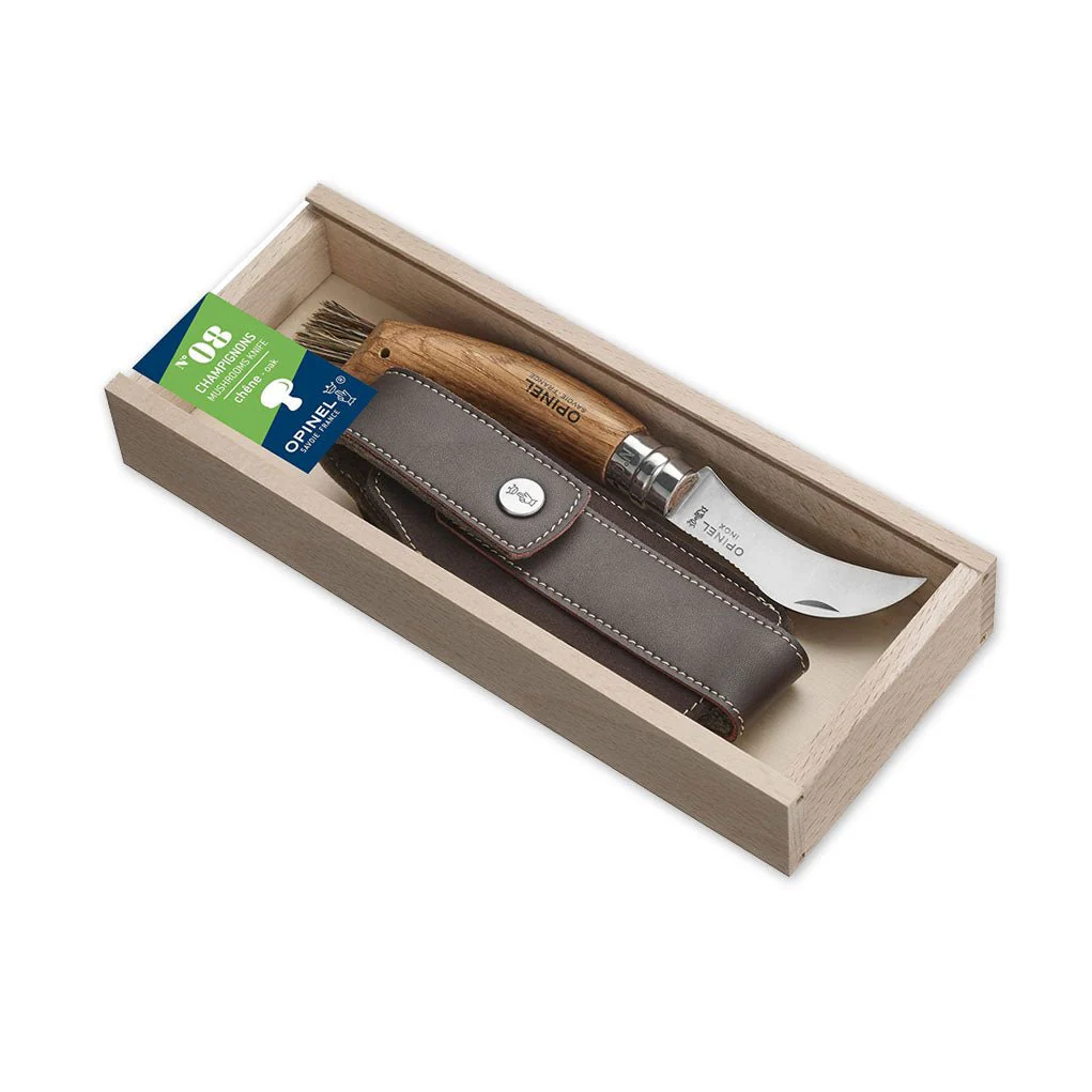 No. 8 Mushroom Knife + Sheath Gift Box