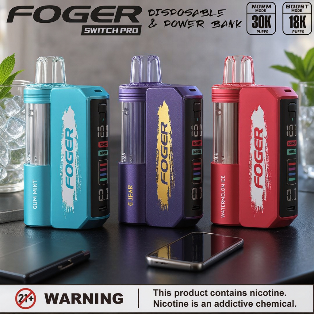 Foger Switch Pro 30K Disposable Vape 5%