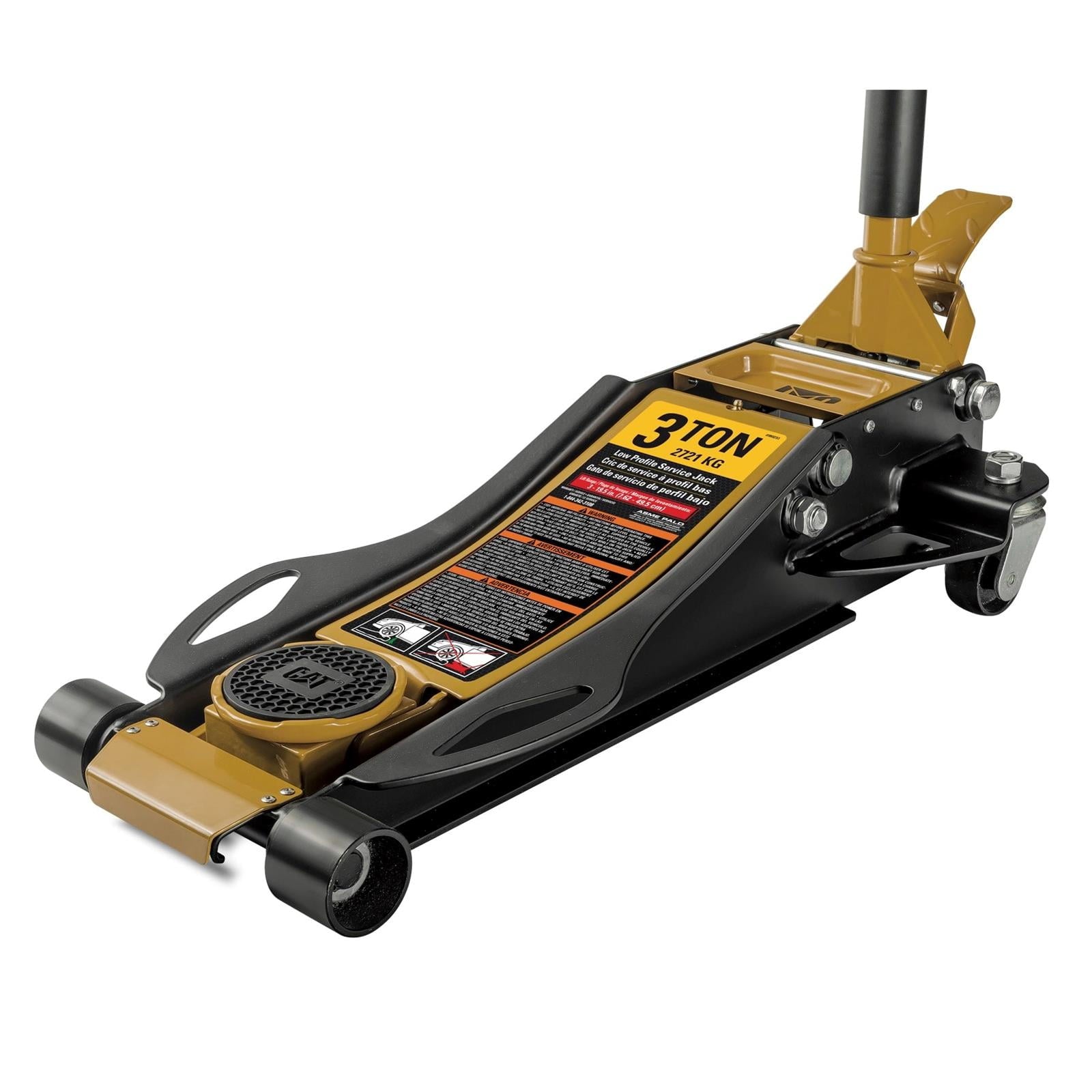 Cat 224109 Garage Floor Service Jack, Low Profile, 3 Ton