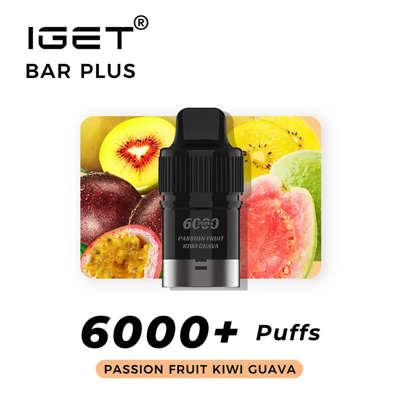 IGET Bar Plus Pod 6000 Puffs