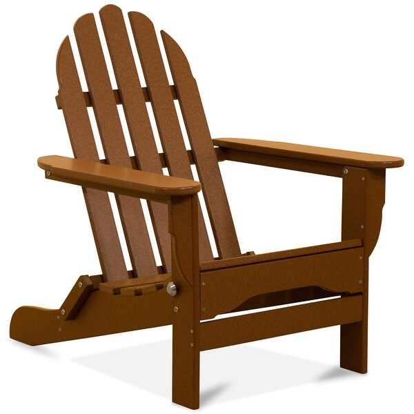 Nelson Recycled Plastic Folding Adirondack Chair by Havenside Home