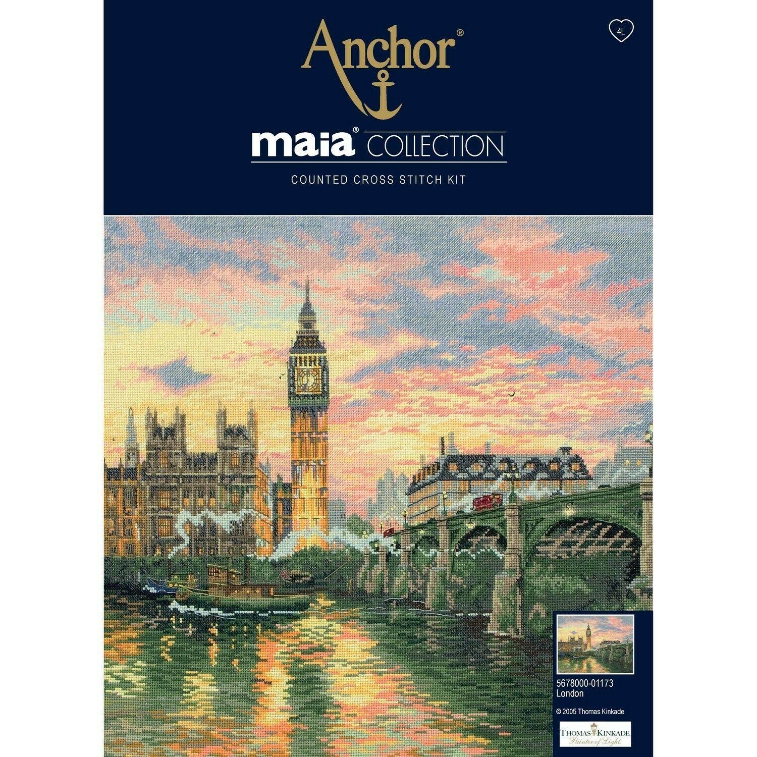 Maia London Cross Stitch Kit