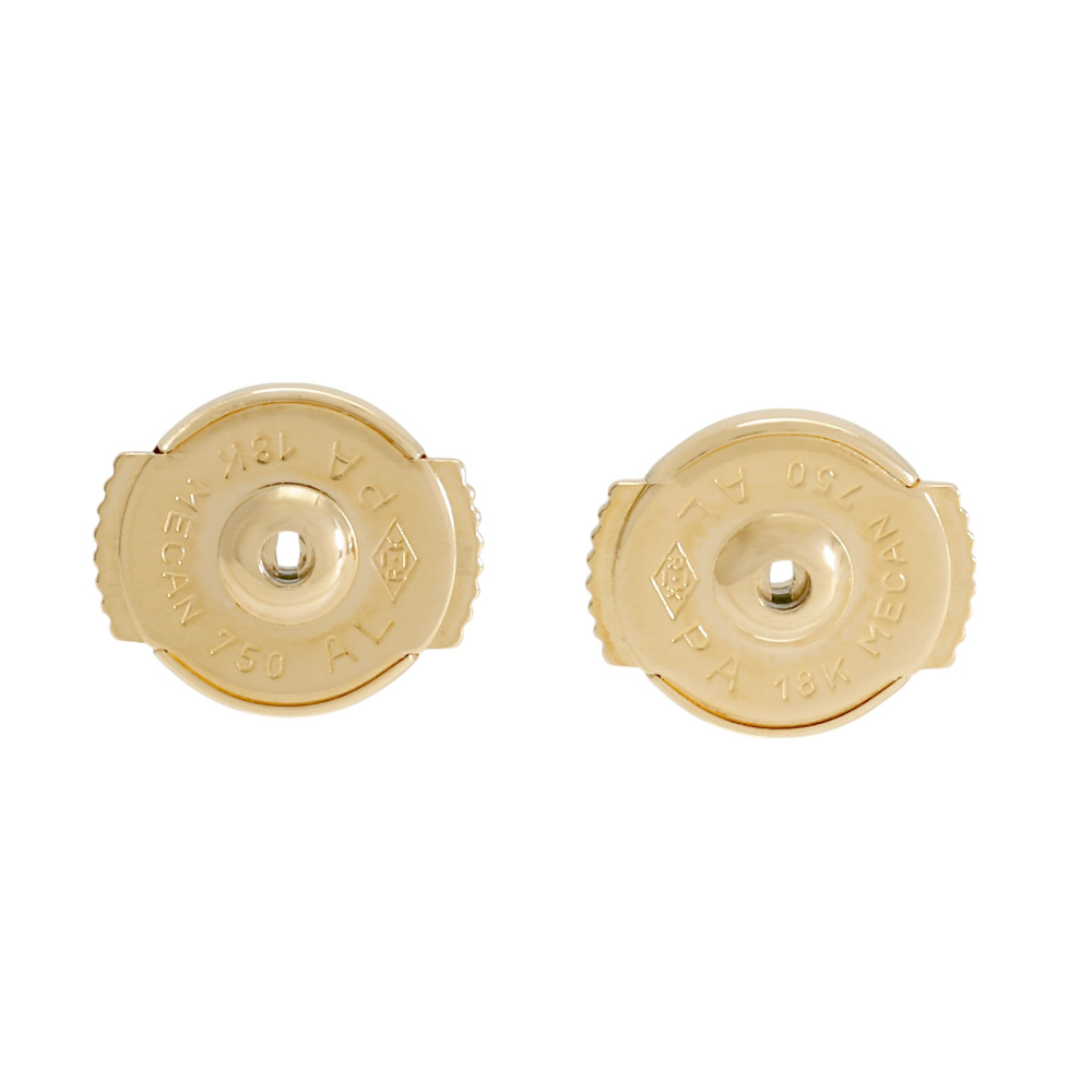 Cartier Heart Earrings 18K Yellow Gold