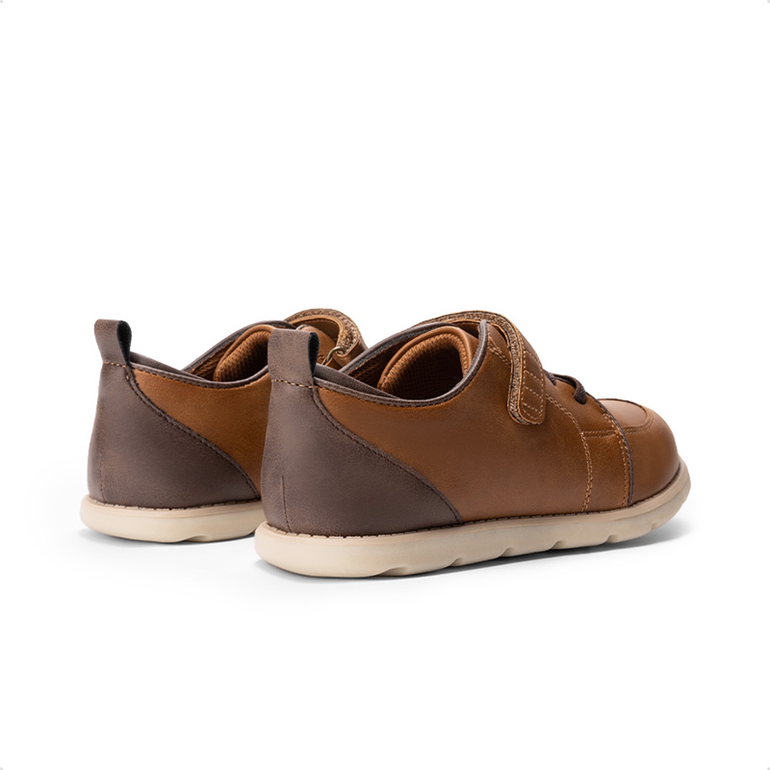 Boys' Anti-Slip Cushioned Leather Sneakers