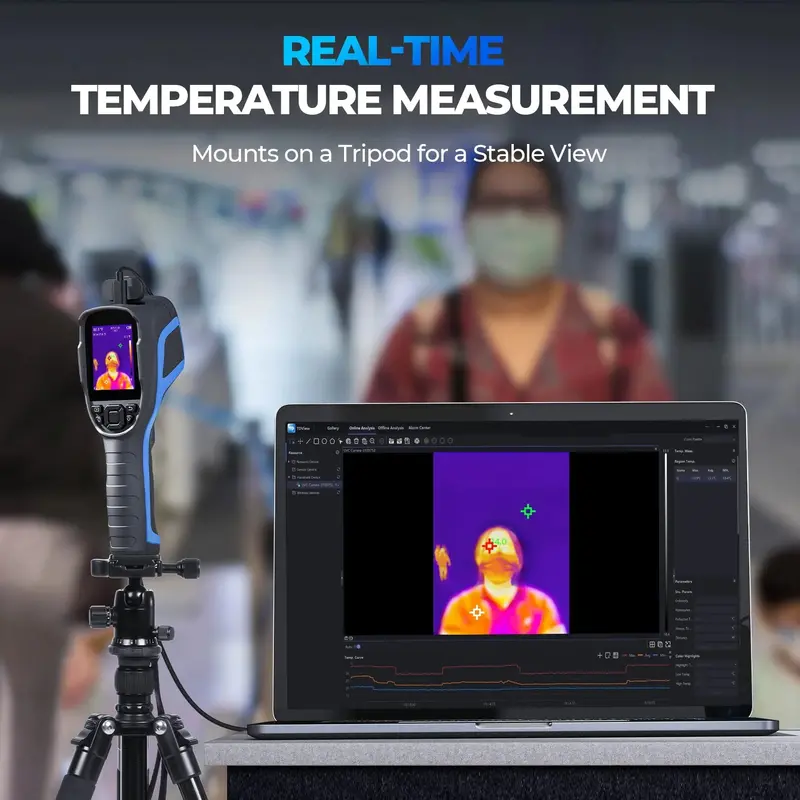 TOPDON TH300 Thermal Imaging Camera – 256×192 IR Resolution, Handheld Diagnostic Tool