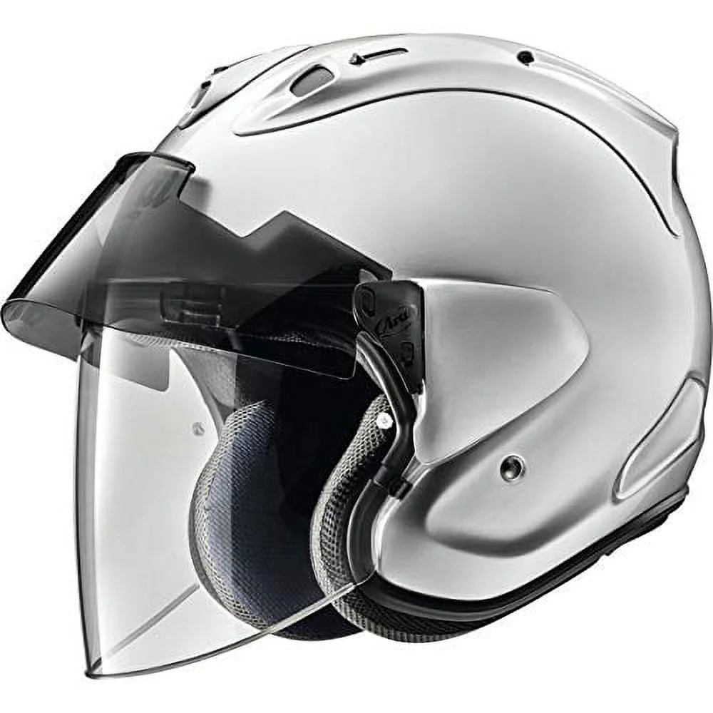 Arai Ram-X Solid Open Face Motorcycle Helmet (M2020D) Aluminum Silver XXL