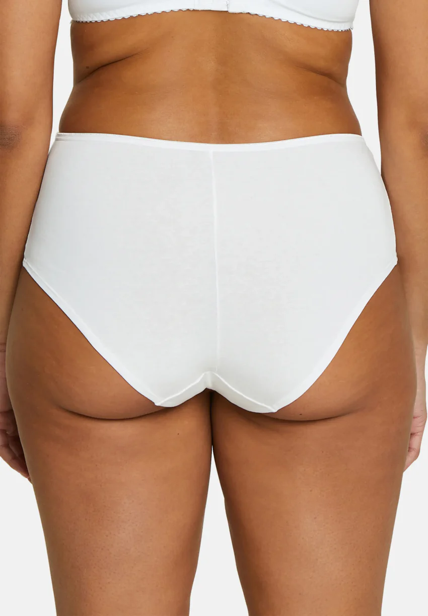 Lot de 3 shortys Simplement Coton Blanc