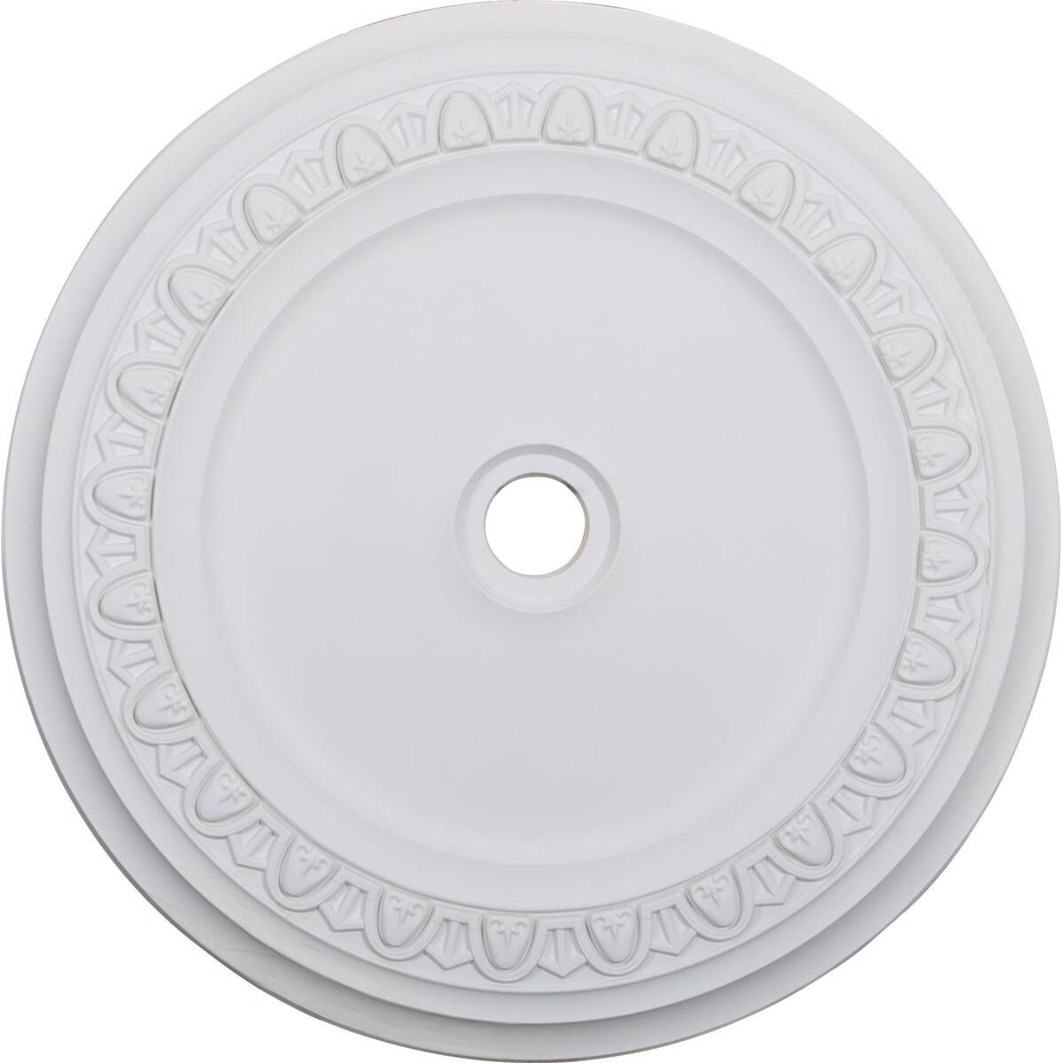 41x22OD x 4x22ID x 2 3/8x22P Caputo Ceiling Medallion (Fits Canopies Up to 5 1/2x22) Ekena Millwork Finish: Painted Turtle Crack