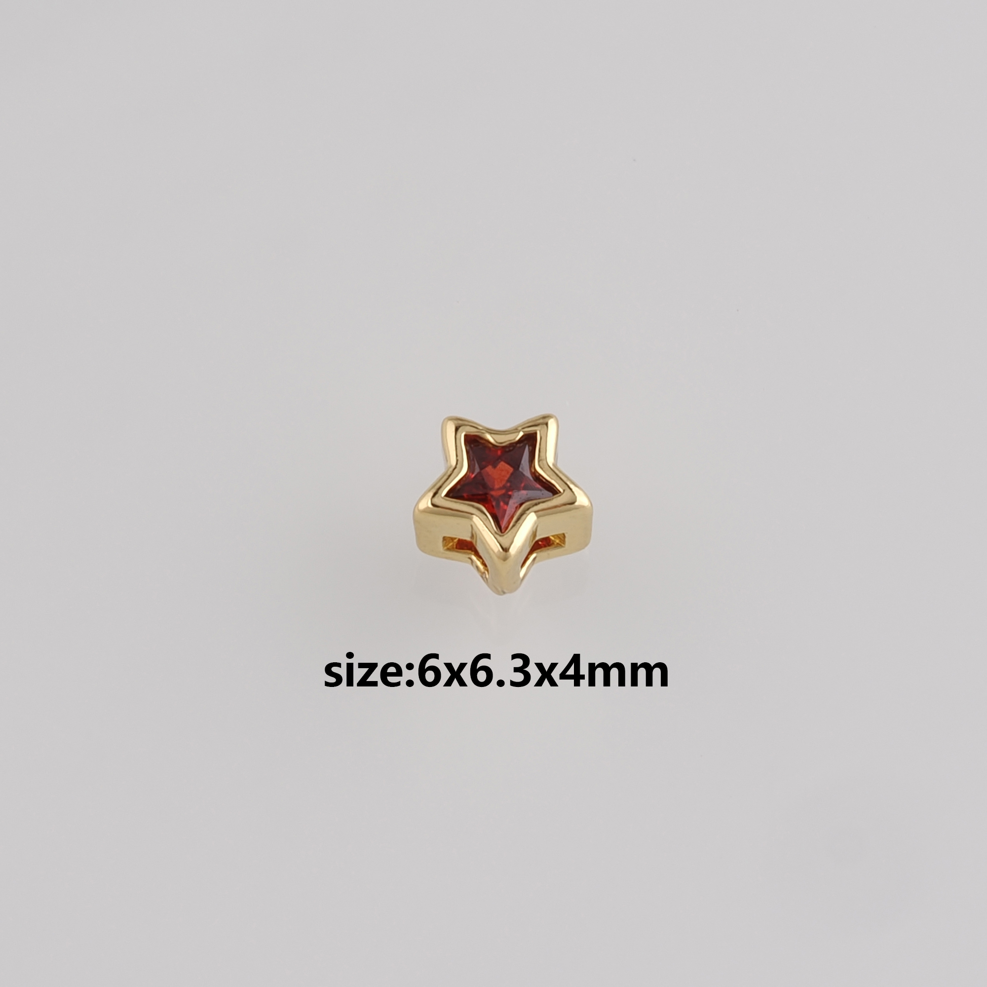 18K Gold Filled Star Spacer Beads,Celestial Spacer Beads,Necklace And Bracelet Making,DIY Jewelry Supply
