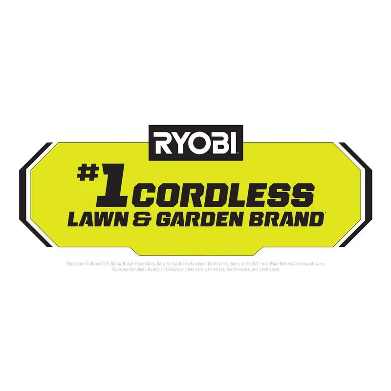RYOBI ONE+ 18V Cordless Walk-Behind Lawn Mower – 13-Inch Cutting Width, Brushless Motor