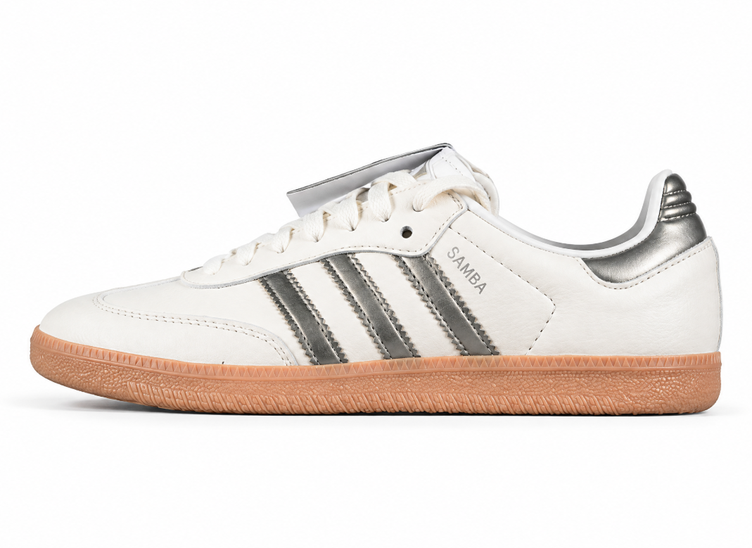 Adidas Originals Samba Og Off White/Cyber Metallic/Wonder Gold Metallic IG1964