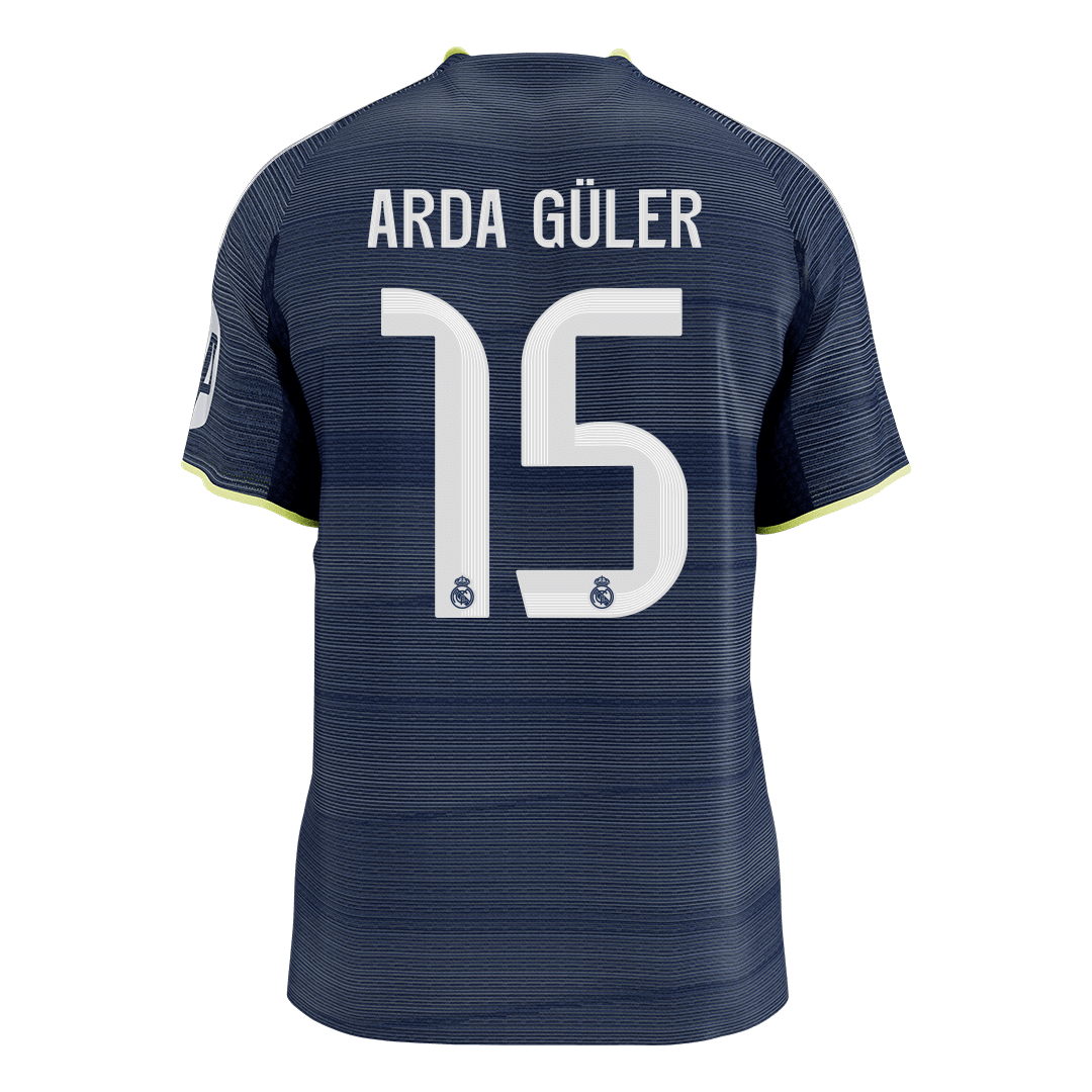 ARDA GÜLER #15 Real Madrid Away Player Version Jersey 2025/26