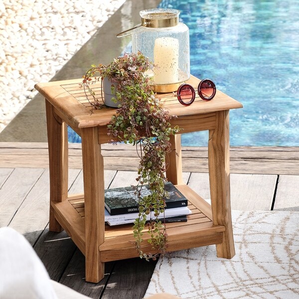 Cambridge Casual Chara 5piece Teak Patio Conversation Set